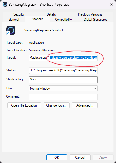 FIX solution for Samsung Magician won't start / fails to open 7.1 7.2 7 ...