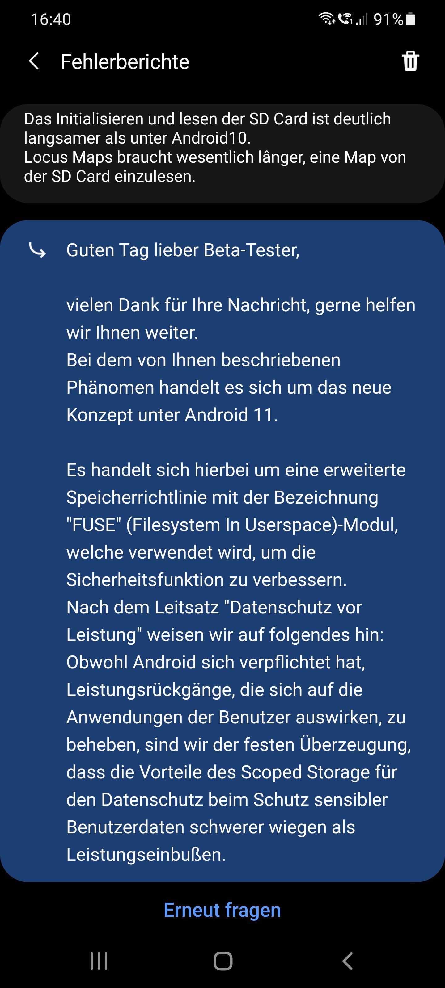 Zugriff auf SDCard/Android/data unter Android 11 Samsung Community