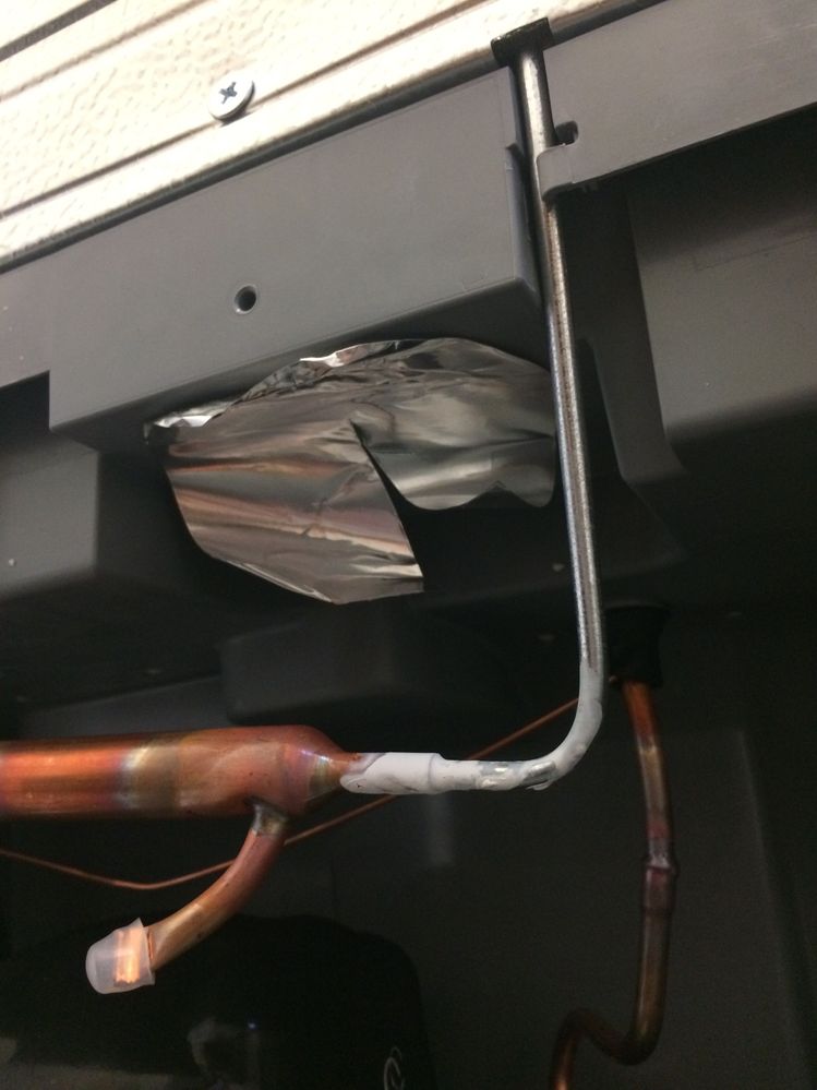 torn foil