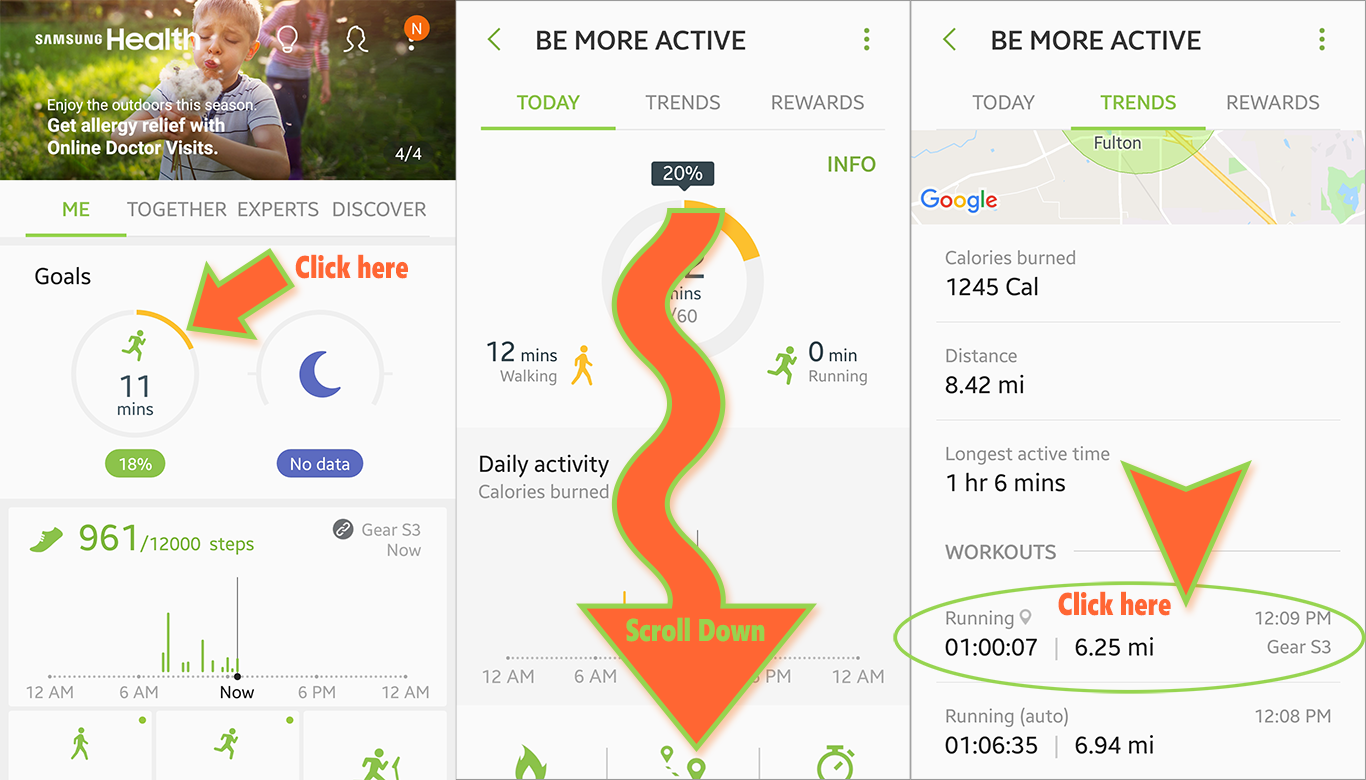 samsung gear fit 2 pro sync with strava