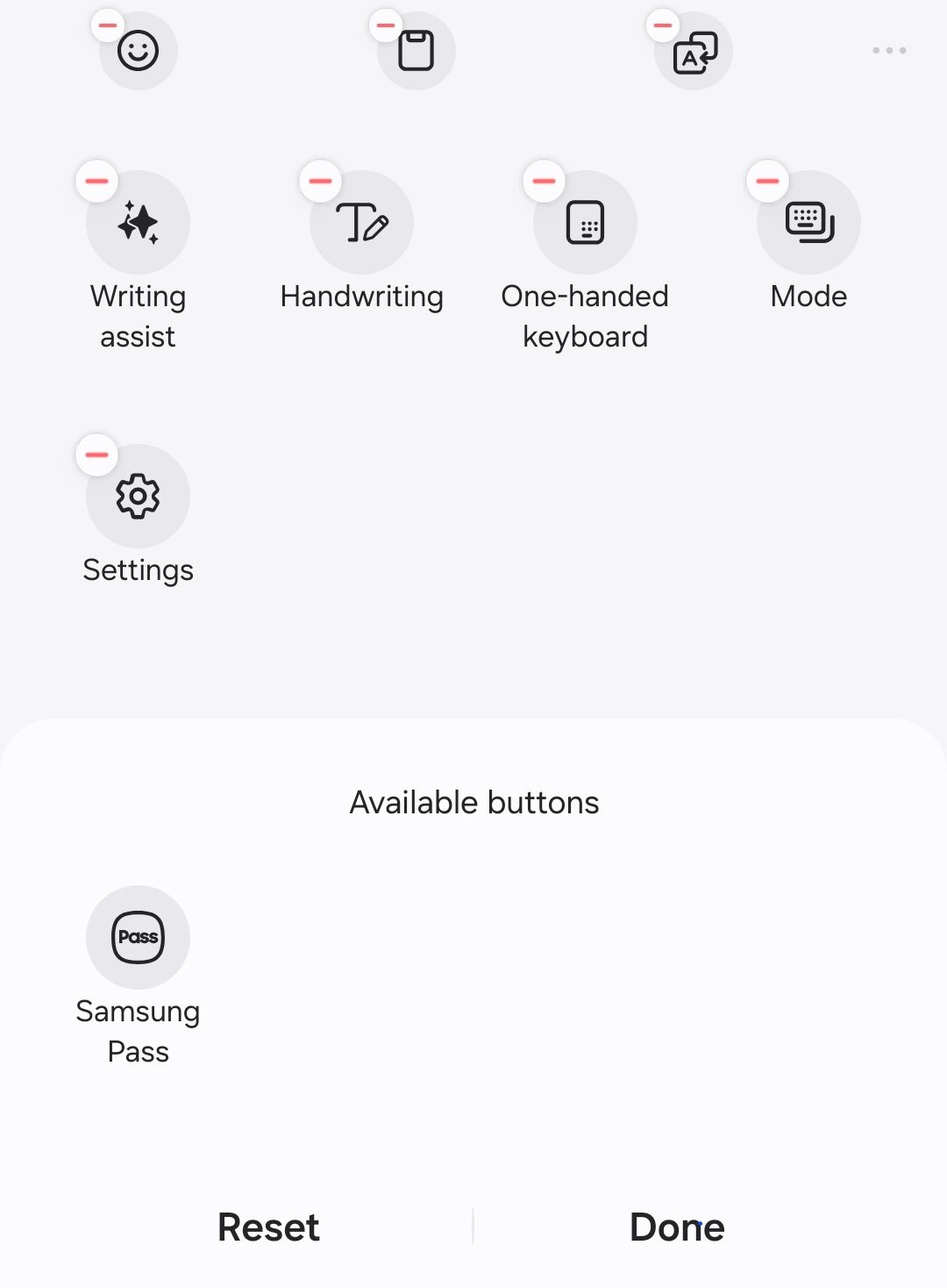 Samsung Keyboard toolbar text editing button is missing on S26 Ultra ...