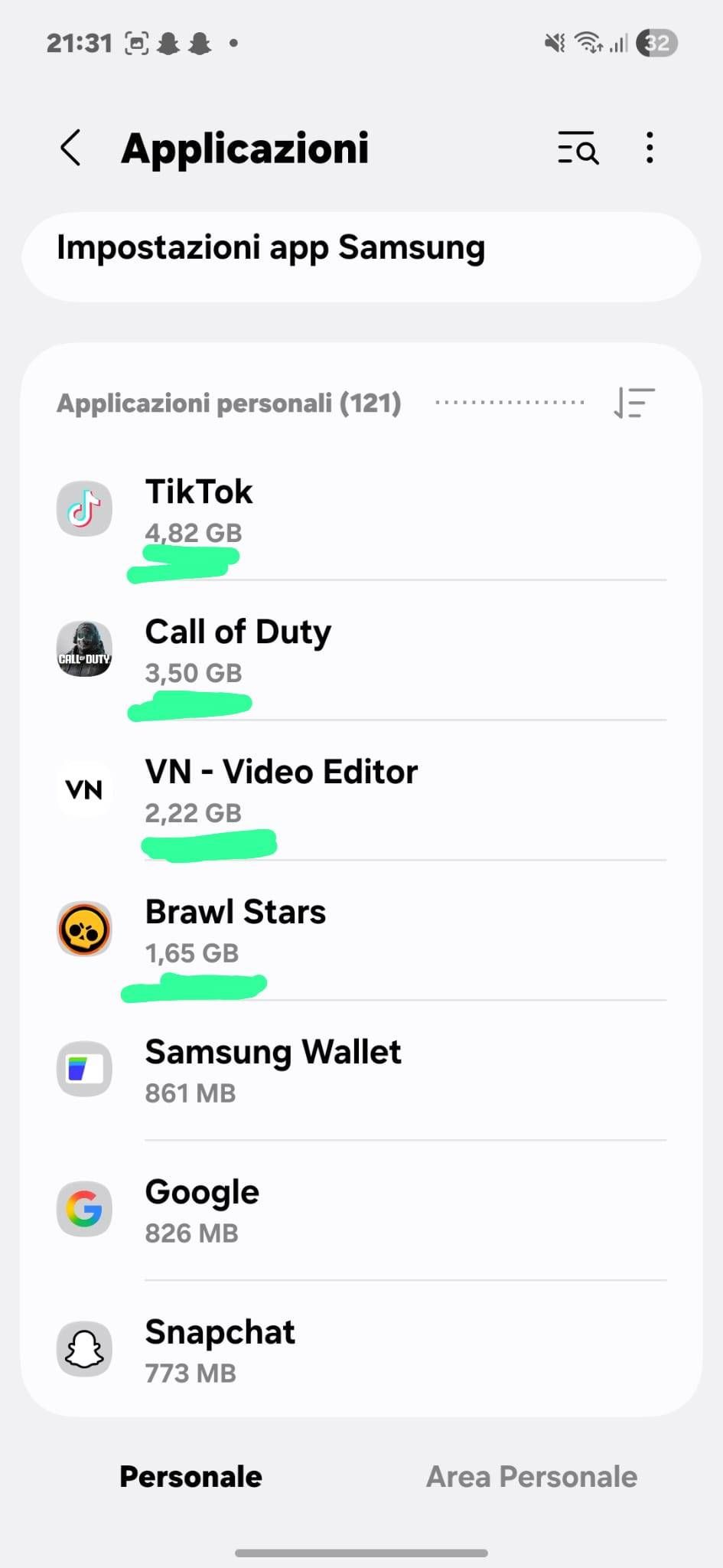 Galaxy Fe 24 da 128 giga - Samsung Community