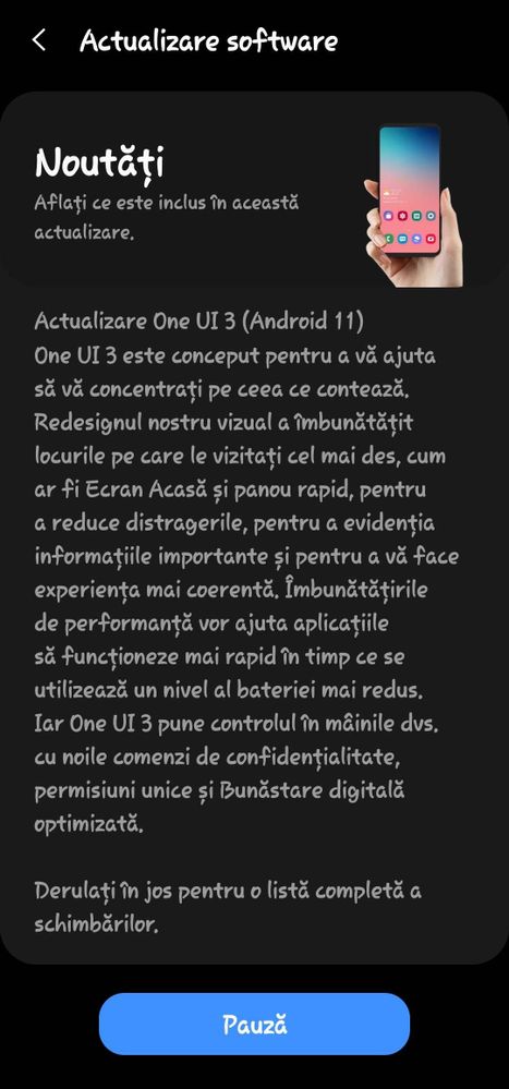 Android 11 - S20 FE 5G - CSC ORO - Samsung Community