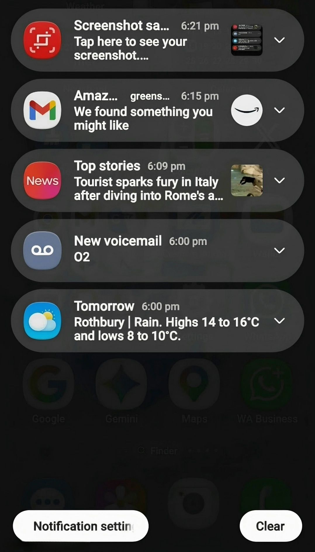 Changing Notification Bar - Samsung Community