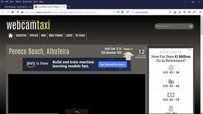 Webacmtaxi on my laptop