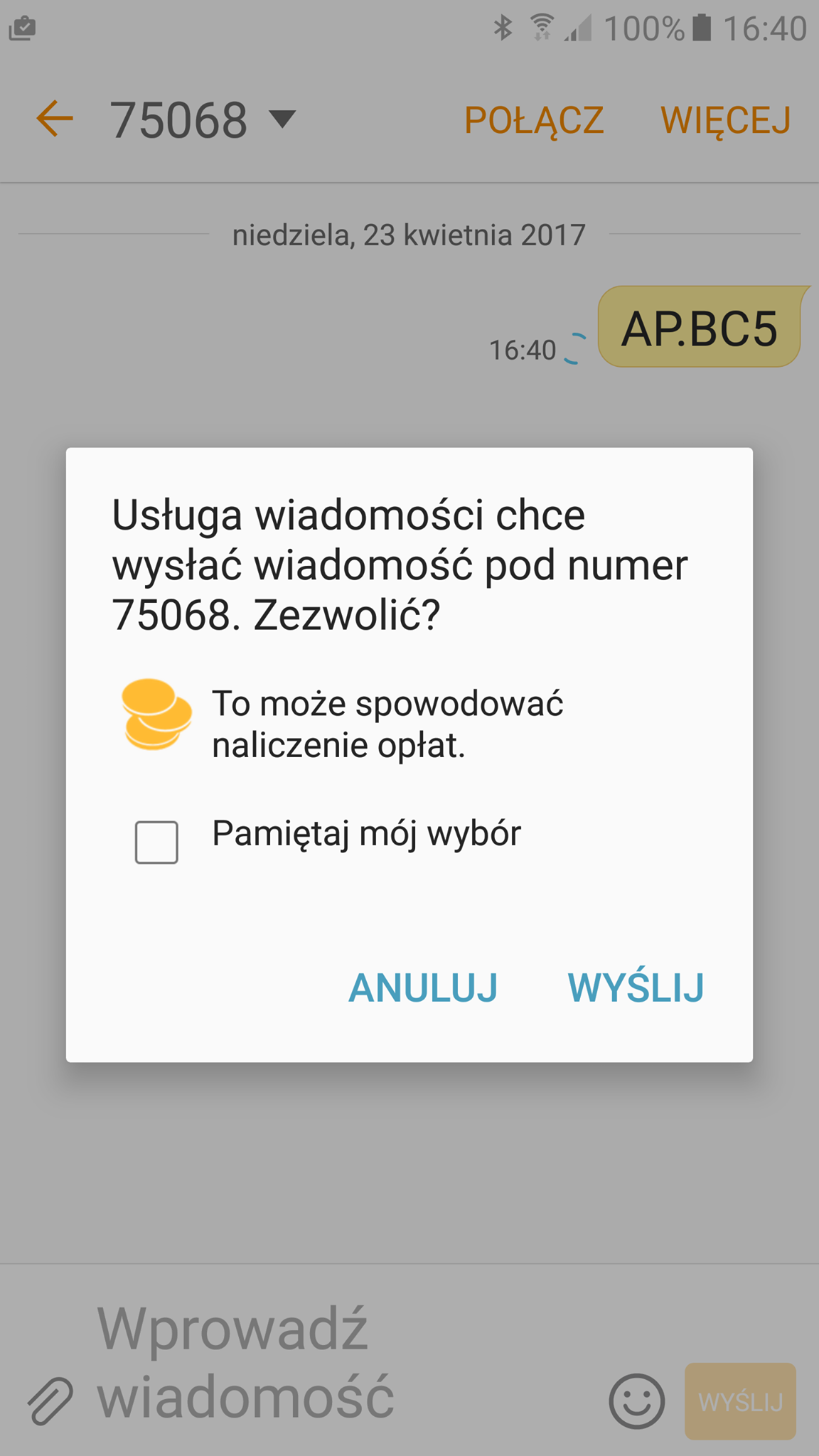 Rozwiązano: SMS PREMIUM - Samsung Community