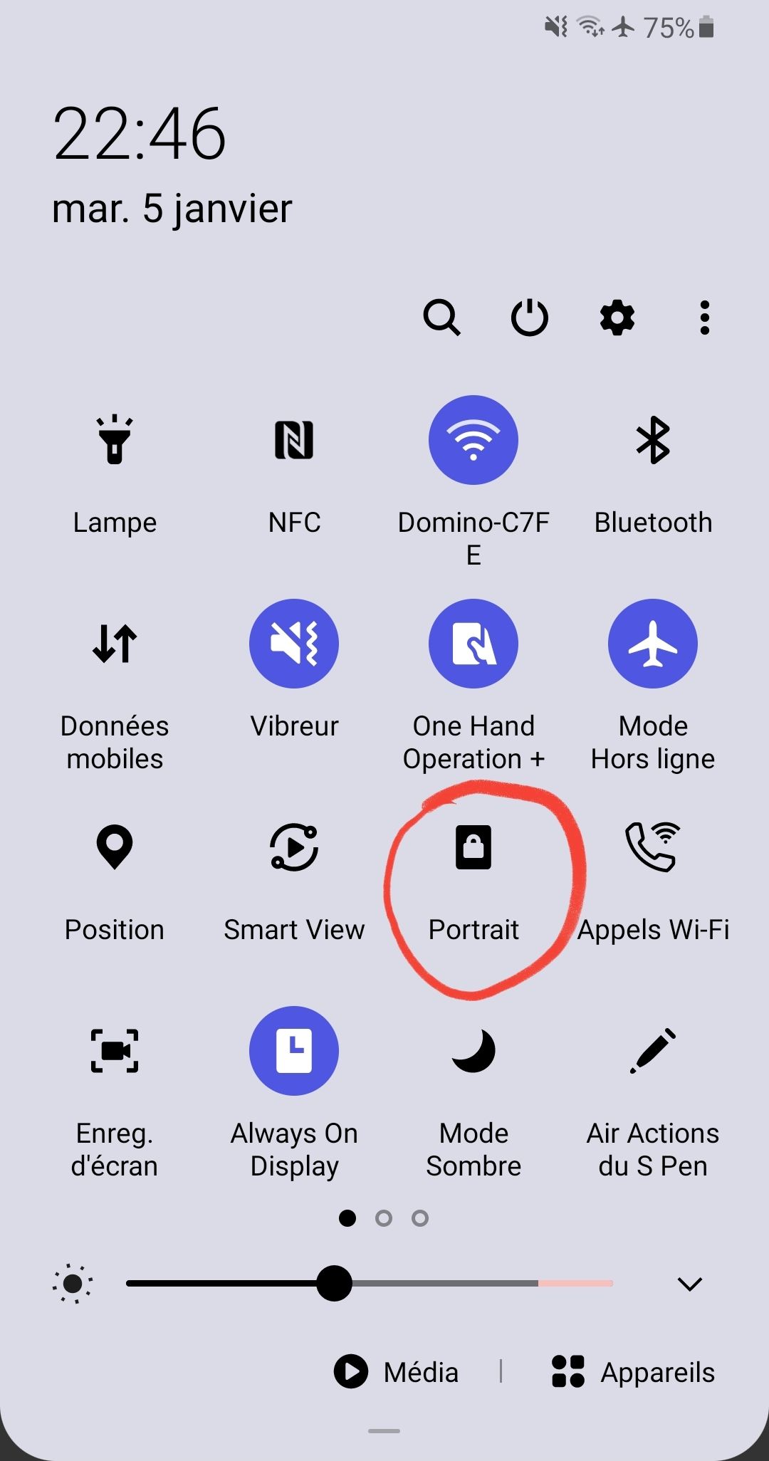 rotation d'écran - Samsung Community