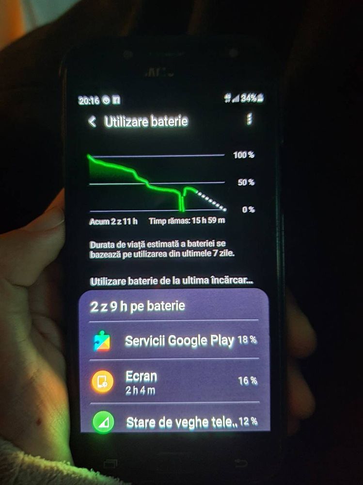 Rezolvat: Telefonul tatălui meu s-a închis brusc zicând ca s-a descarcat  bateria - Samsung Community