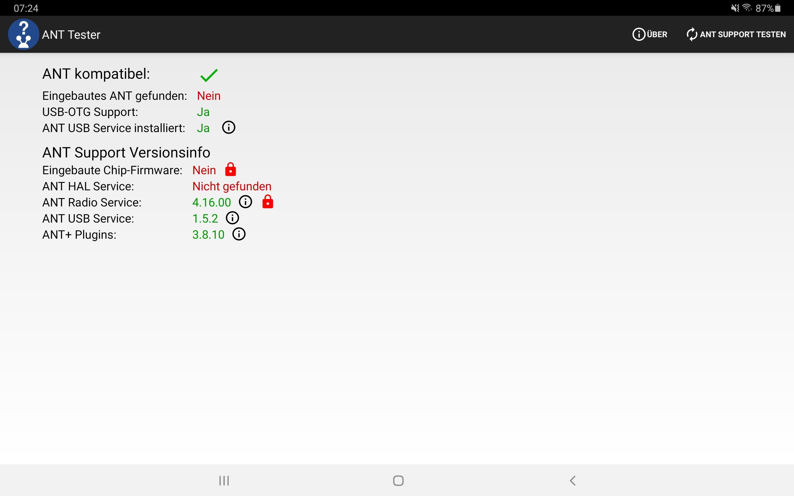 Galaxy Tab s7 ant+ Samsung Community