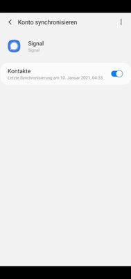Wie du siehst, gibts hier nicht mehr. Wenn ich auf die 3 Punkte gehe, steht nur "jetzt synchronisieren". Aber ich weiß nach wie vor nicht, wohin es synchronisiert wird.