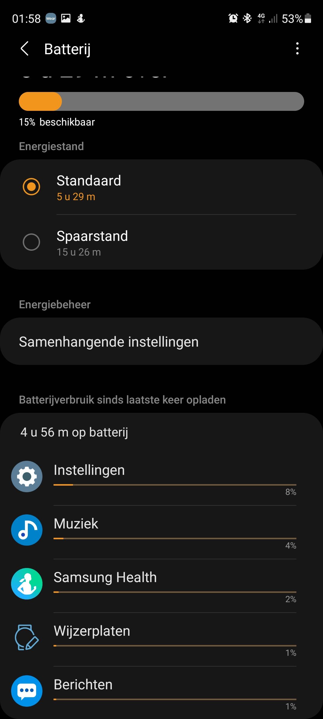 Opgelost Smartwatch 3 accu snel leeg Samsung Community