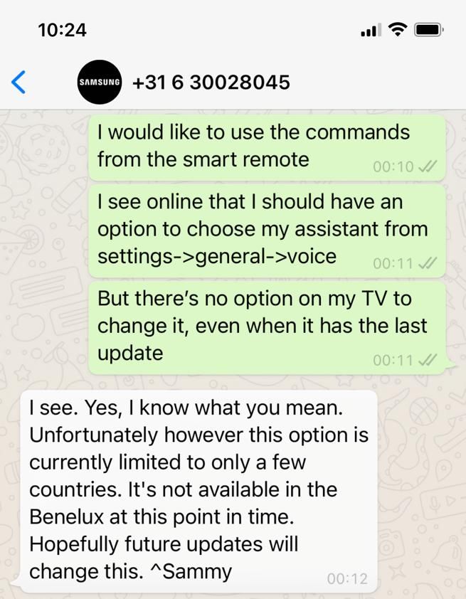Opgelost TV bedienen met Google Assistent Samsung Community