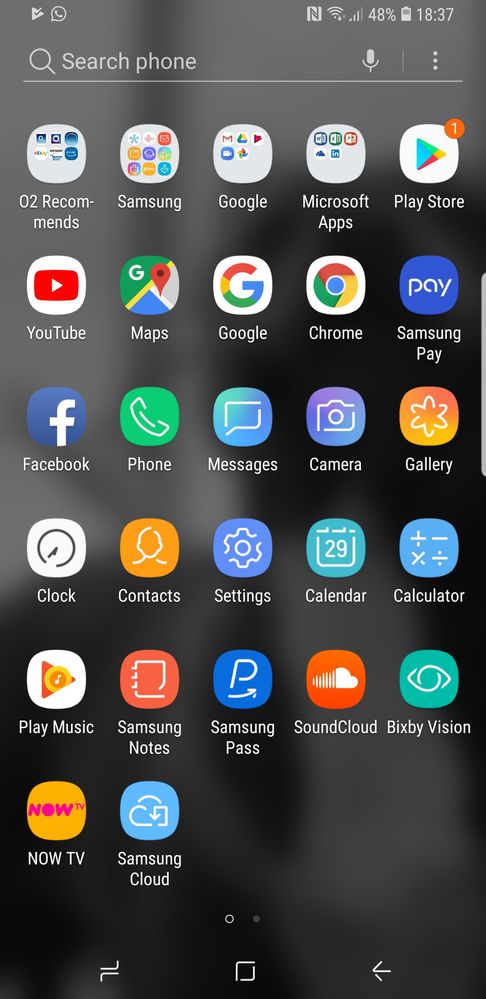 Solved: Status bar, Notifications tab on home screen vanished, battery