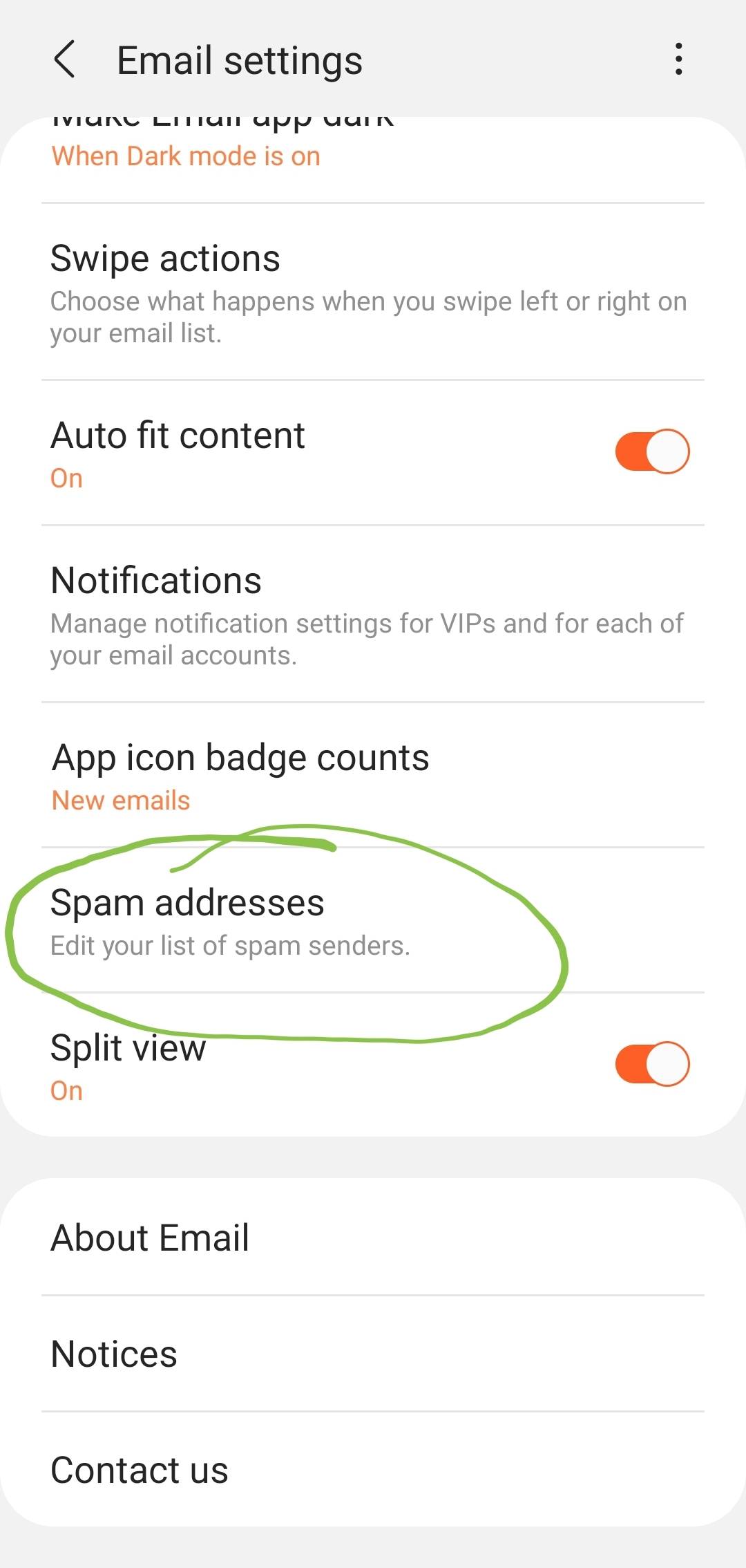 How do you block Spam Text Emails on Samsung S8? - Samsung Community