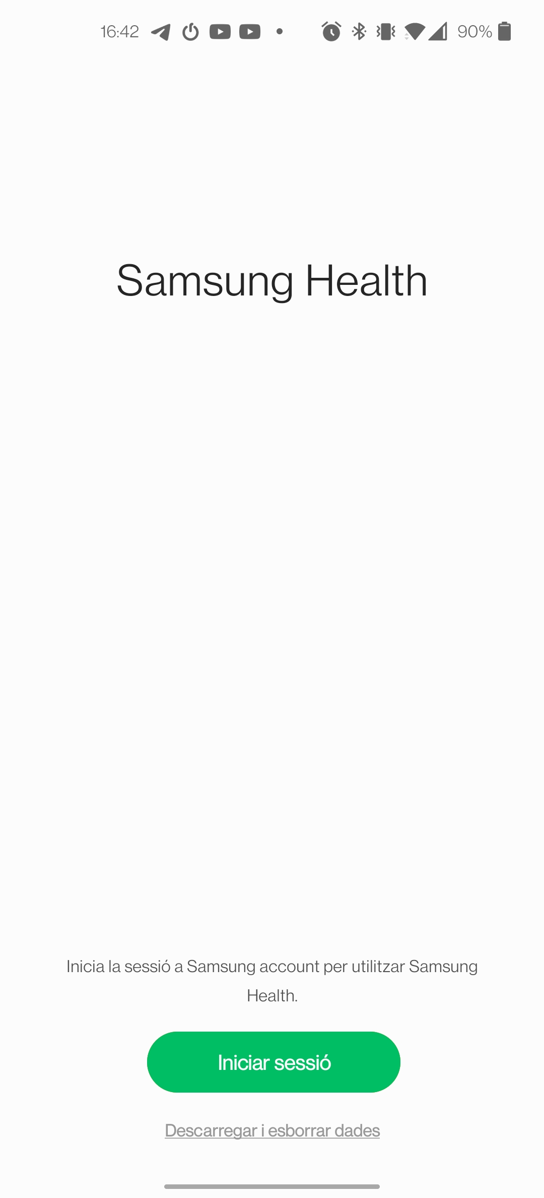 Solved Can T Sign In To S Health On My New Phone Samsung Community