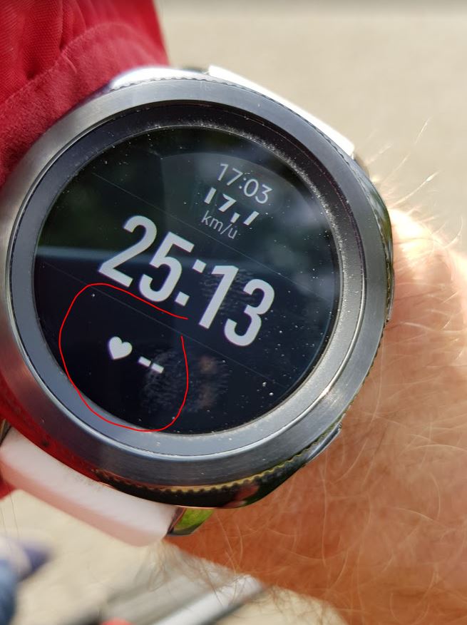 gear s3 external heart rate monitor