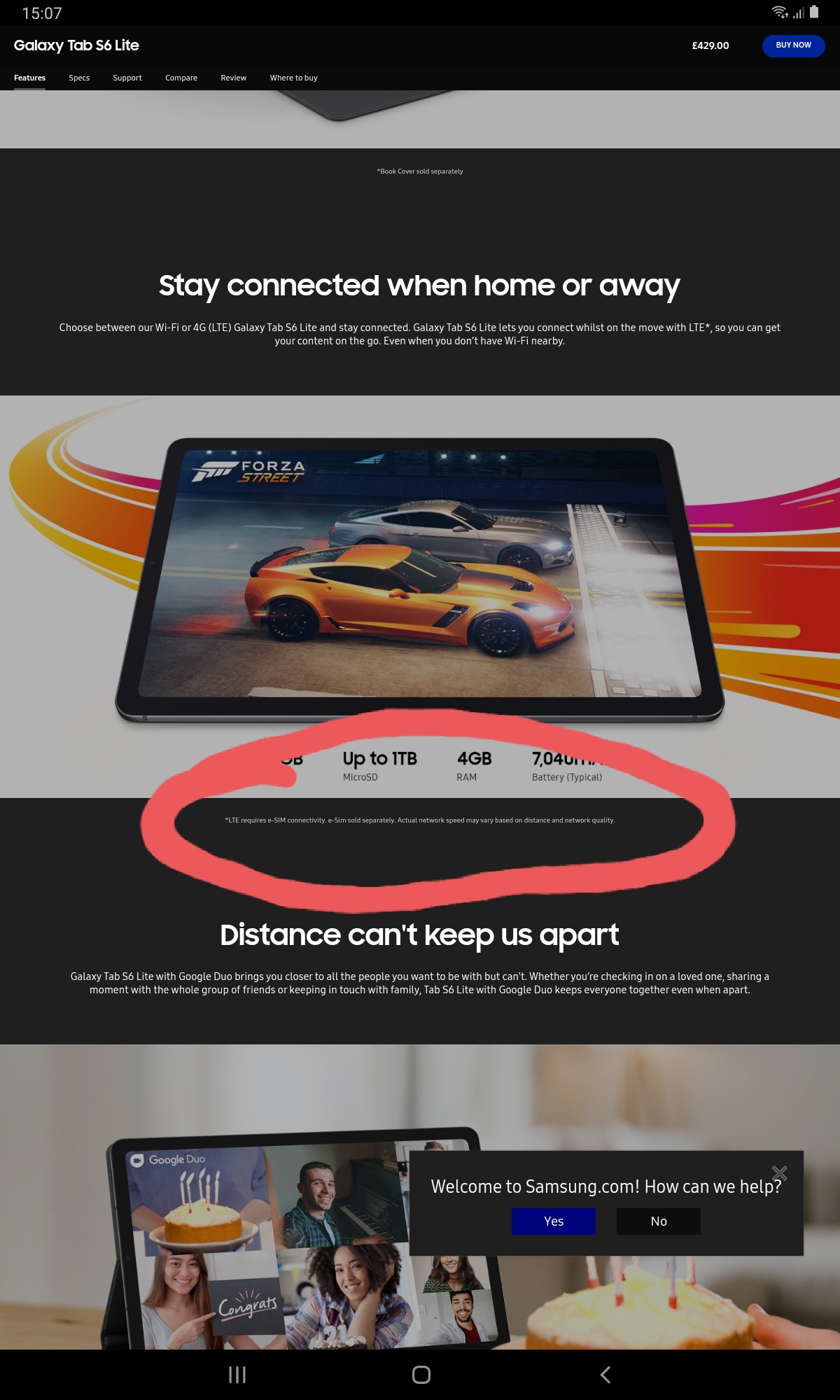 How do you set up the esim in Galaxy Tab S6 Lite (LTE)?? Samsung