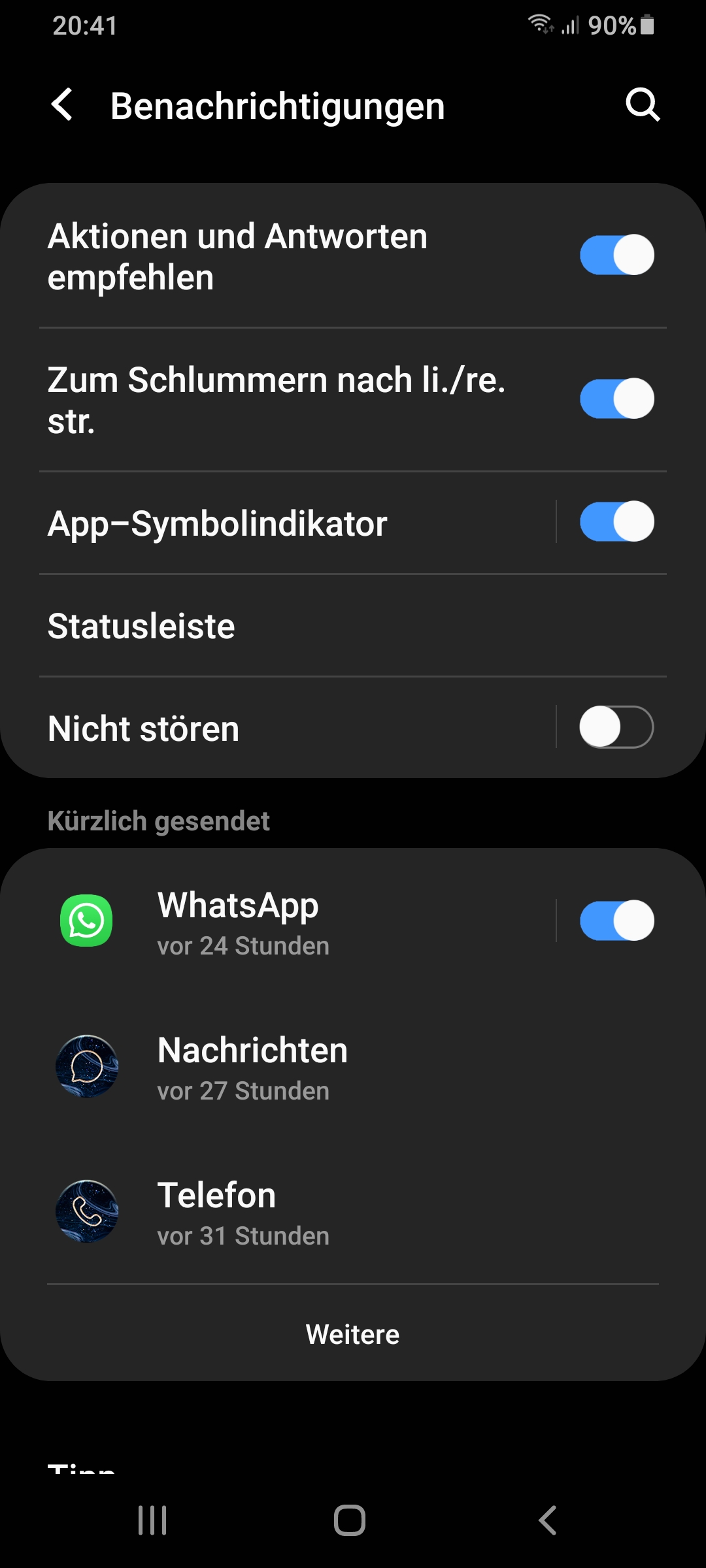 Obwohl Empfang, keine SMS, keine eingehenden Anrufe oder abgehenede Anrufe möglich. Samsung
