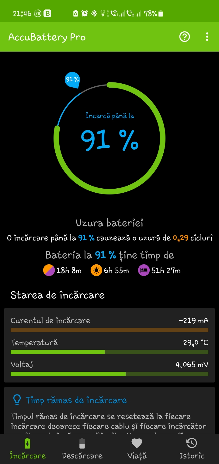 Notificare baterie incarcata - Samsung Community