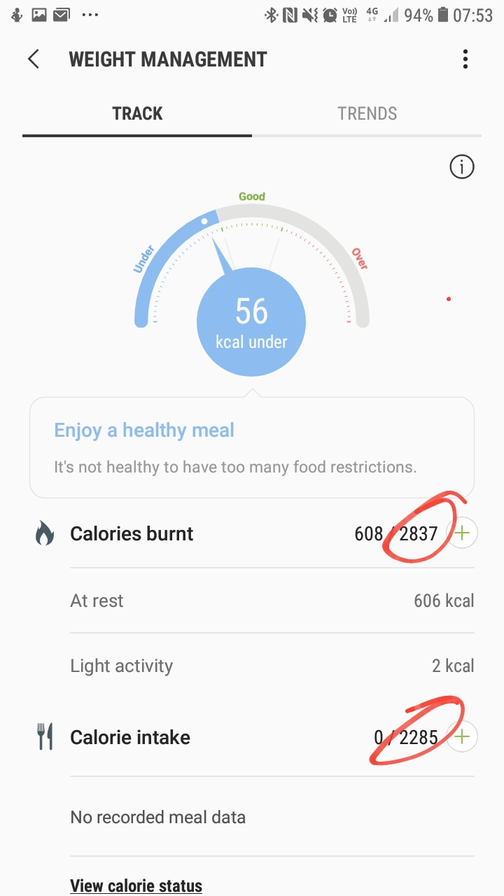 fitbit charge 2 samsung health