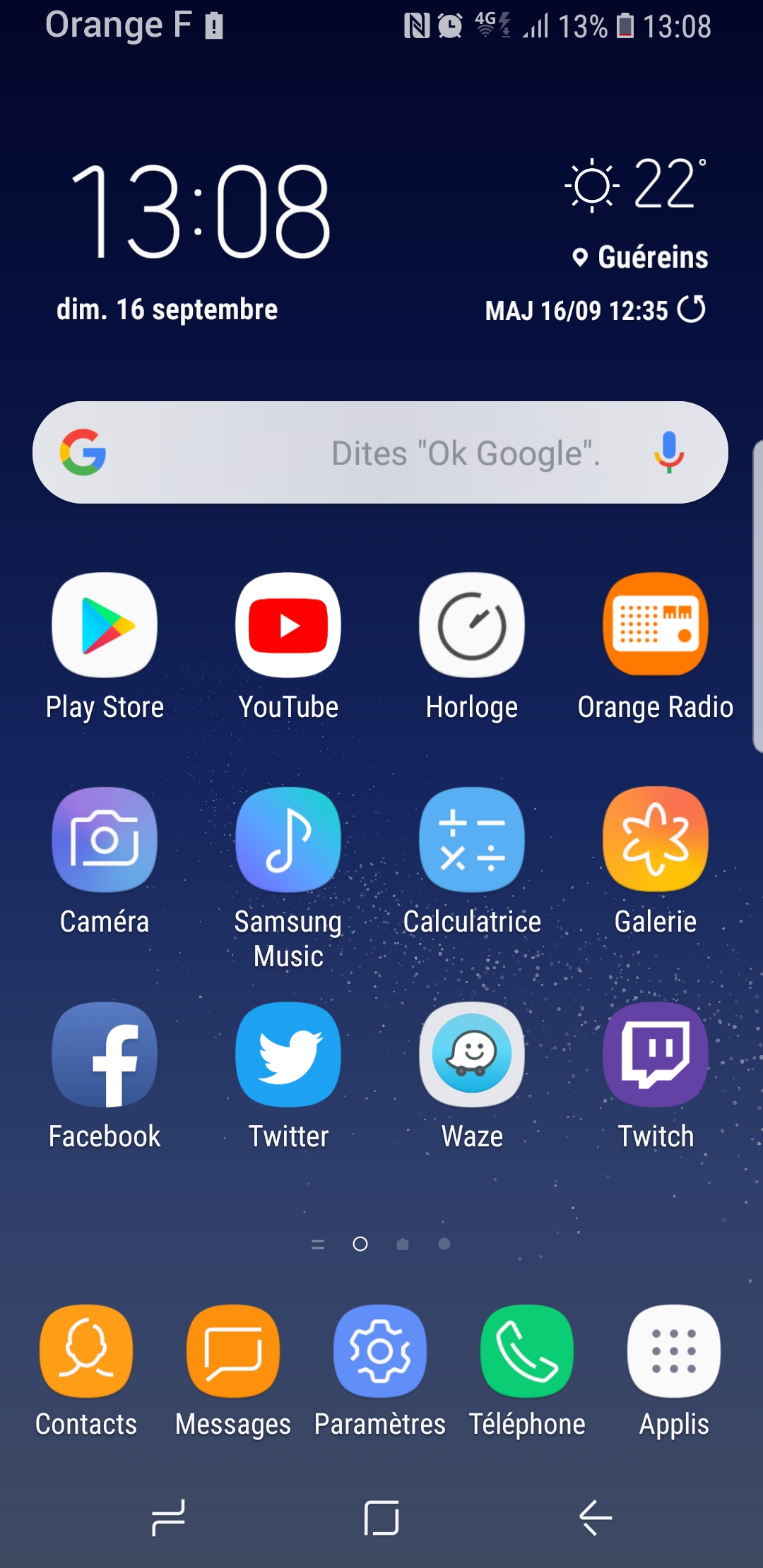 Samsung Galaxy S8 écran d'accueil help - Samsung Community