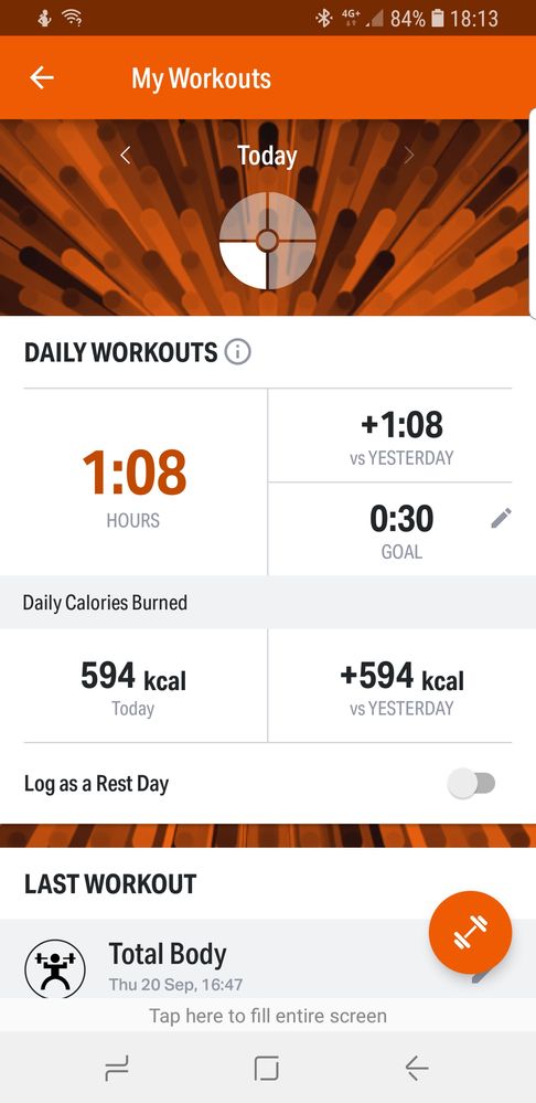 ua record galaxy watch