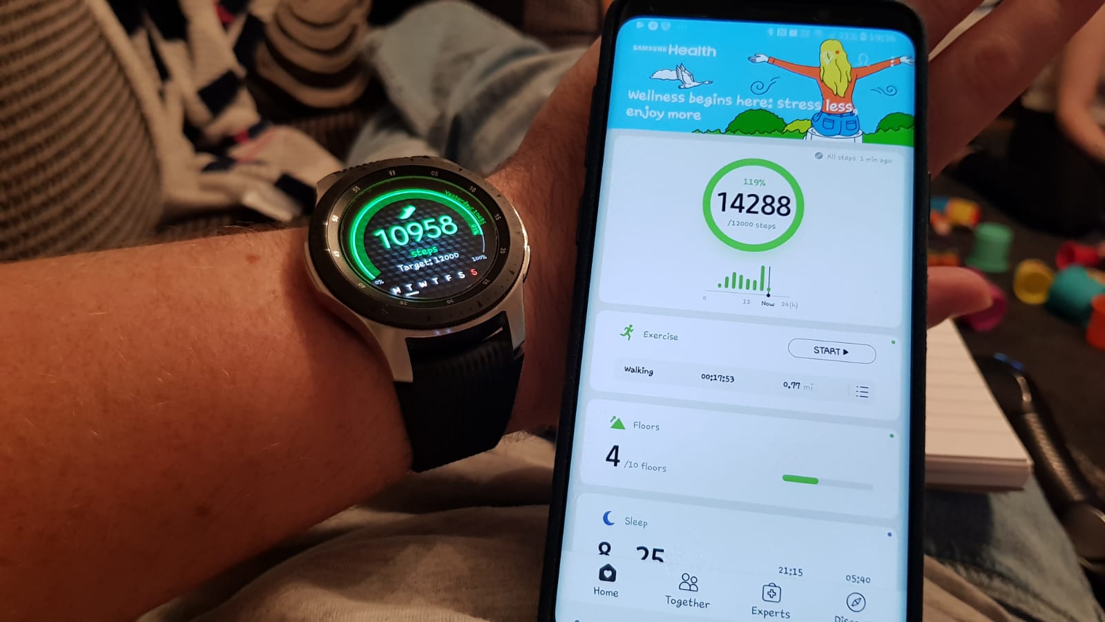 Galaxy Watch 46mm Not counting steps - Page 55 - Samsung Community