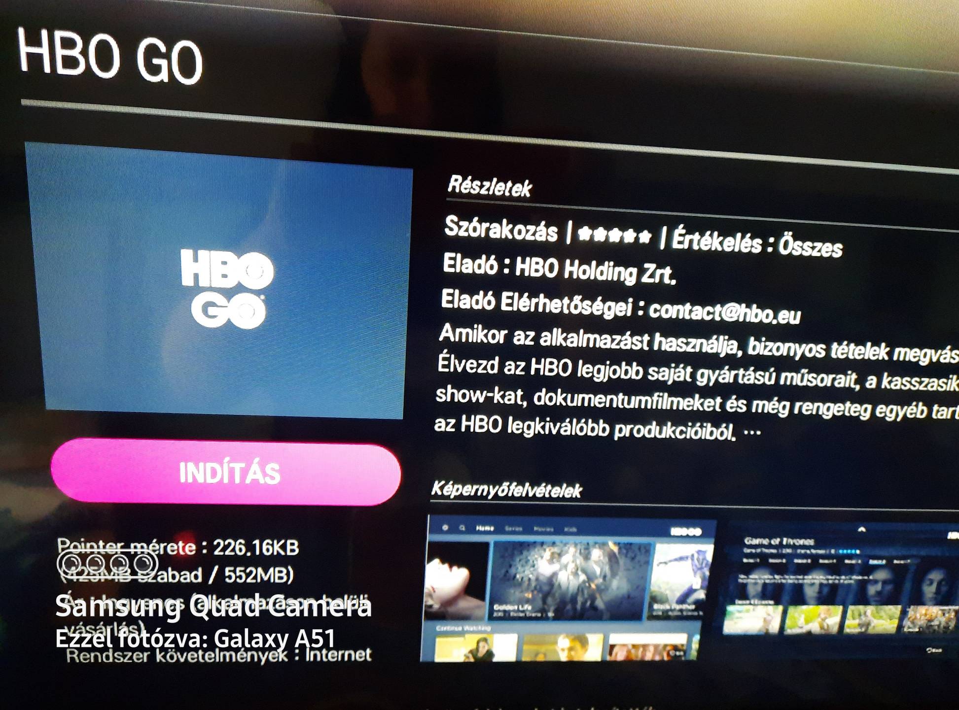 HBO go nem működik - Samsung Community