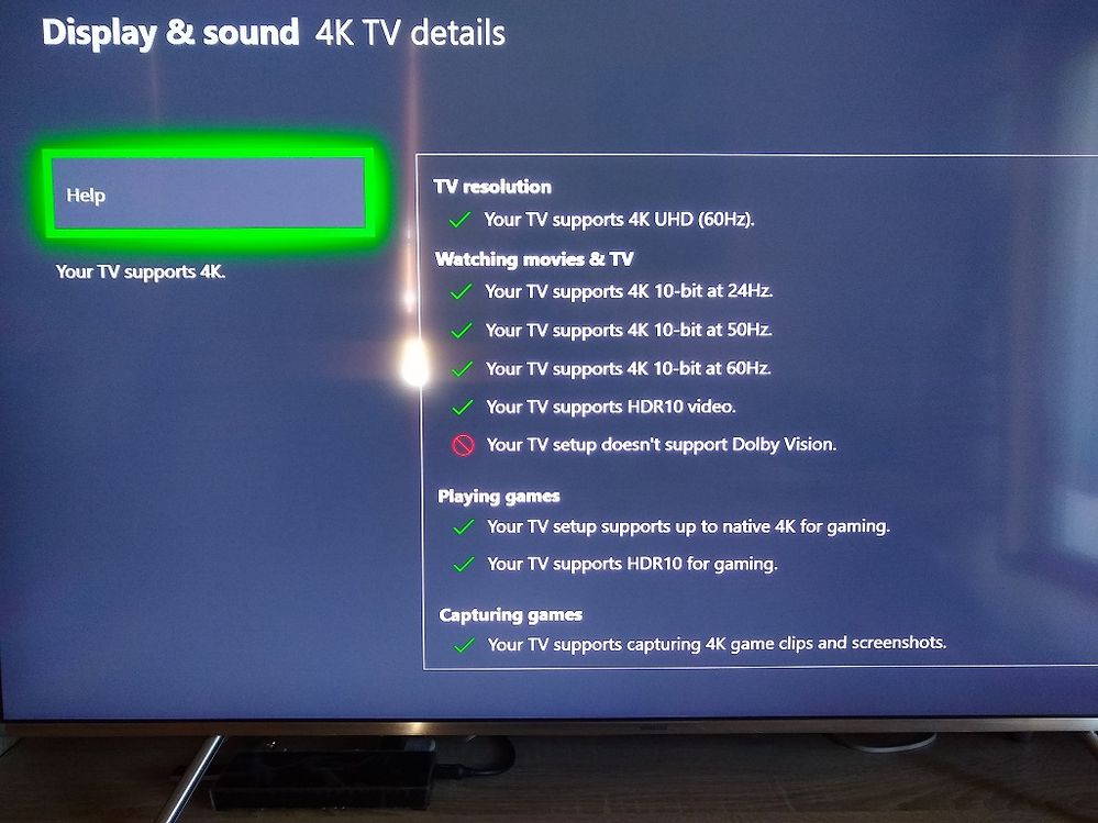 Gelöst: XBOX One S sagt kein HDR - Samsung Community