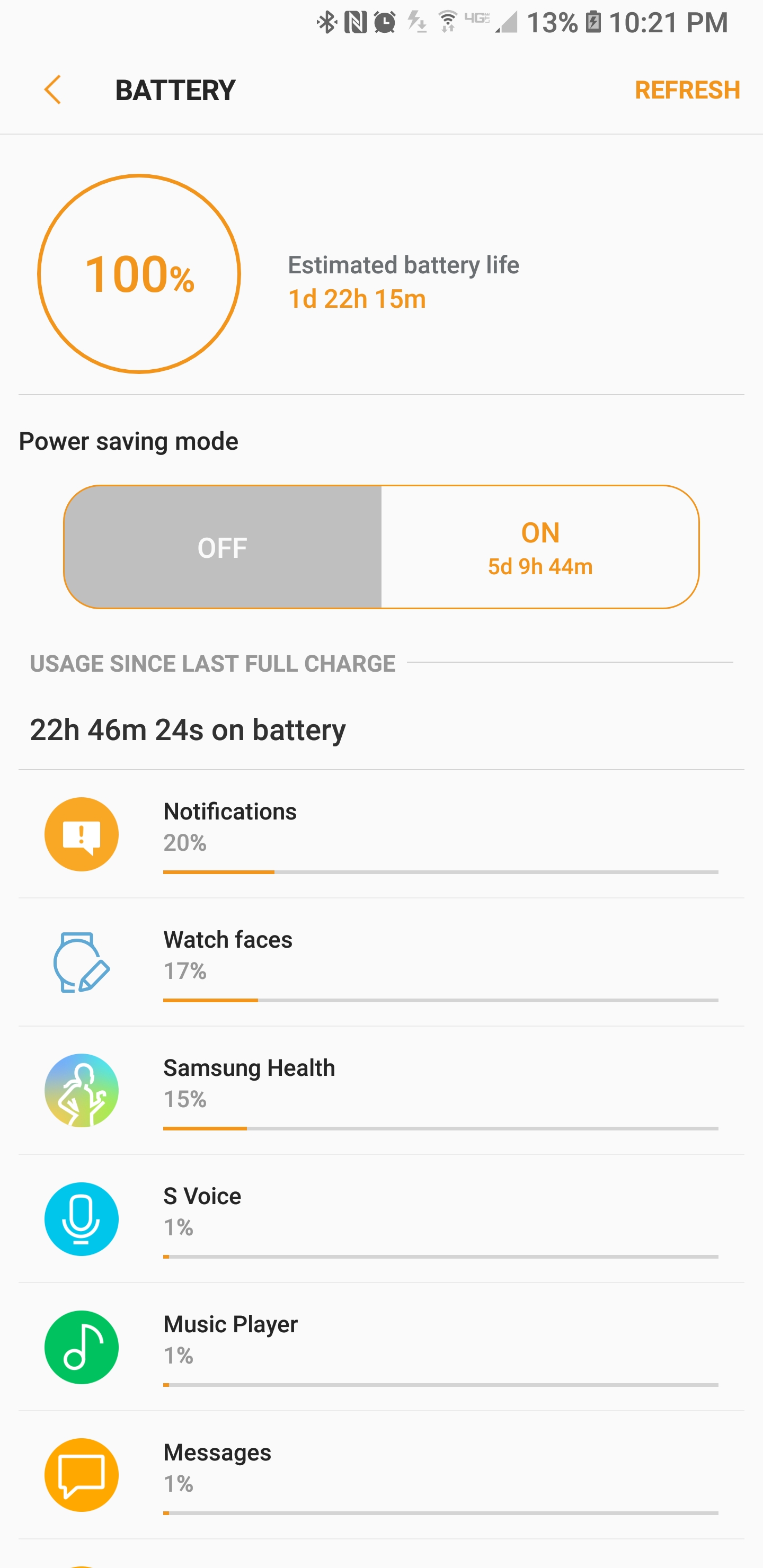Gear sport Battery draining at night - Samsung Community