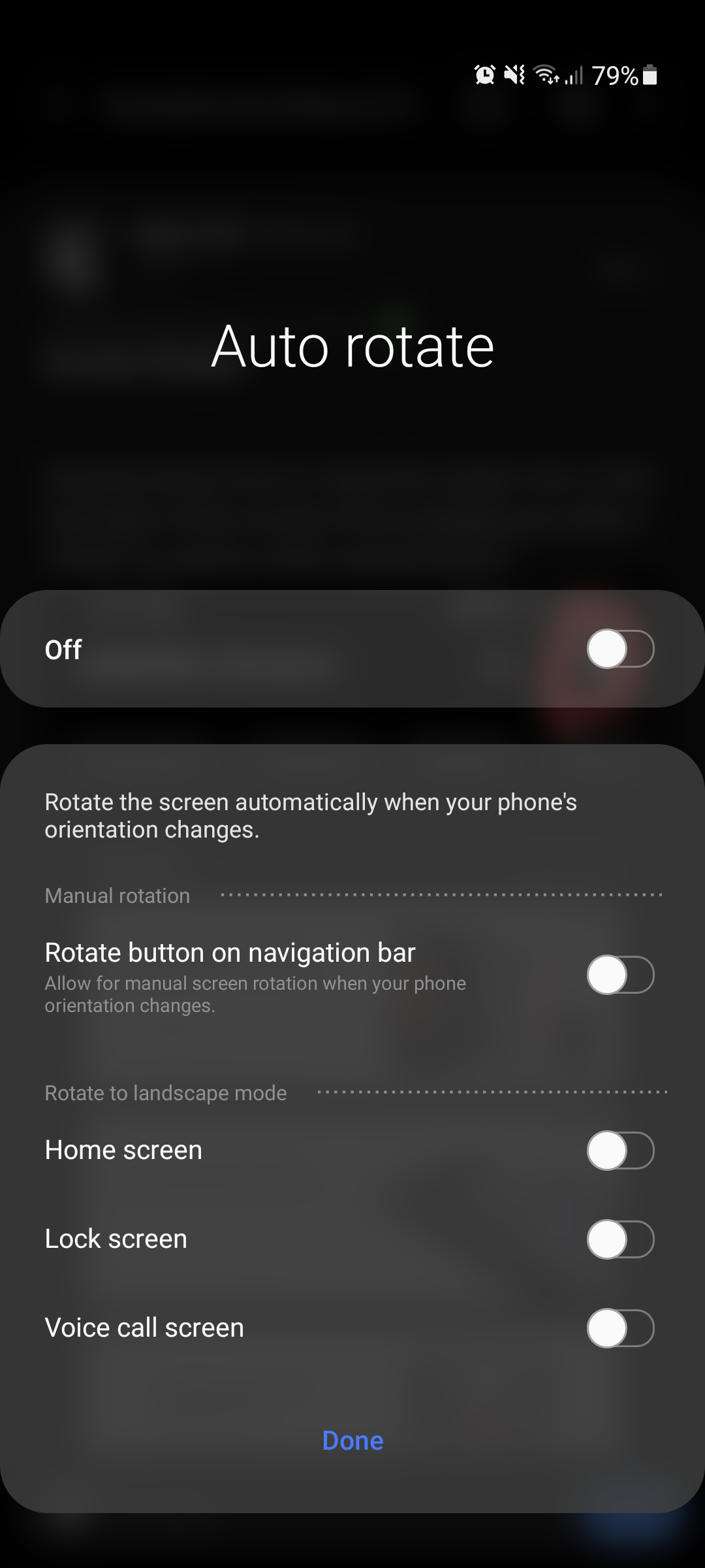 Solved: Screen Rotate - Samsung Community