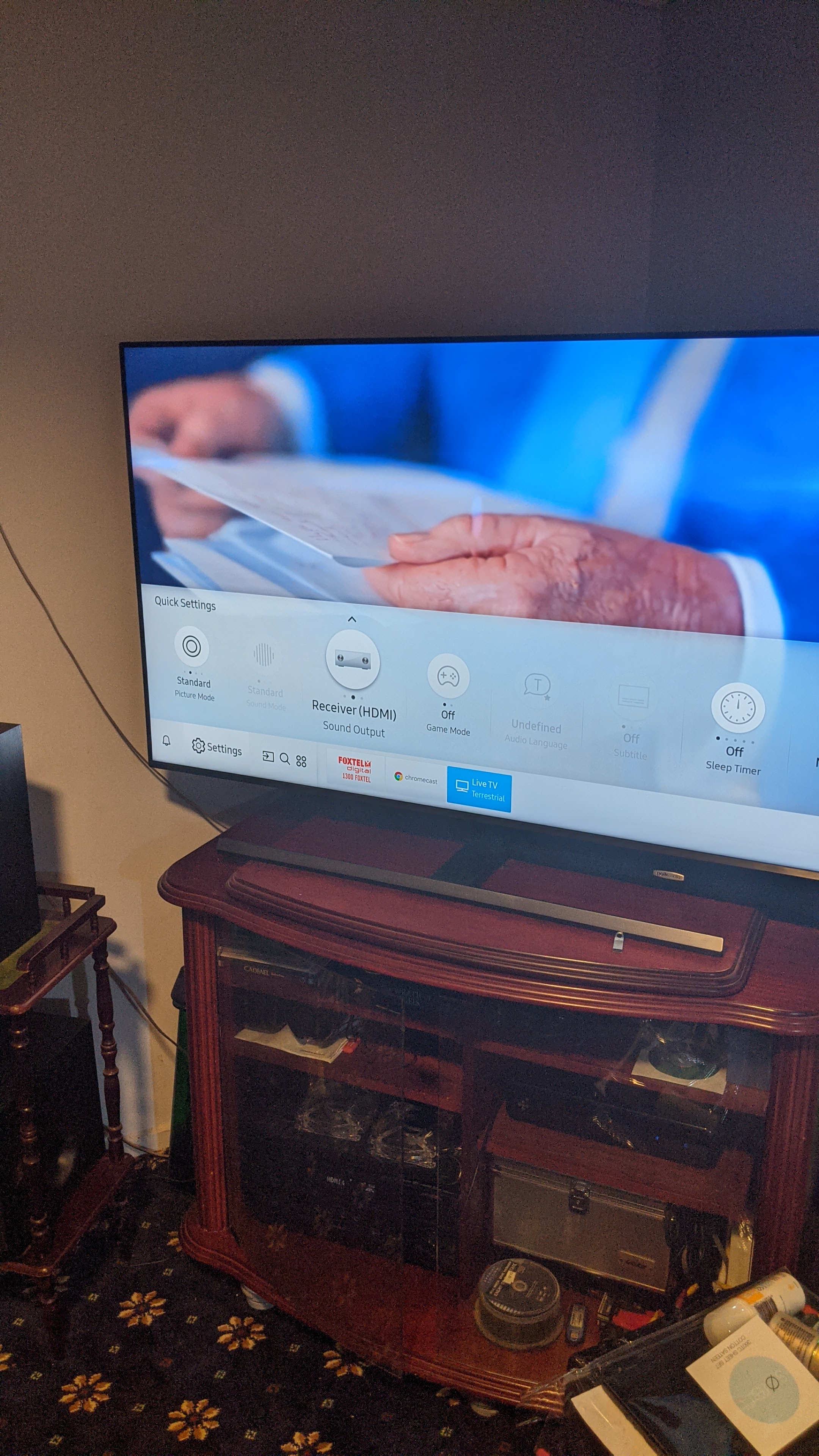 The receiver does not turn on when I turn on the TV - Page 3 - Samsung  Community