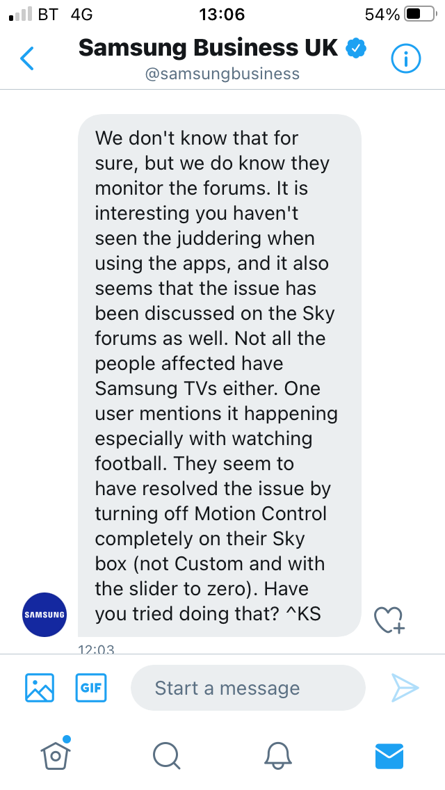 Solved **Samsung 2020 Series TV Motion/Judder/Stutter/Frame Rate