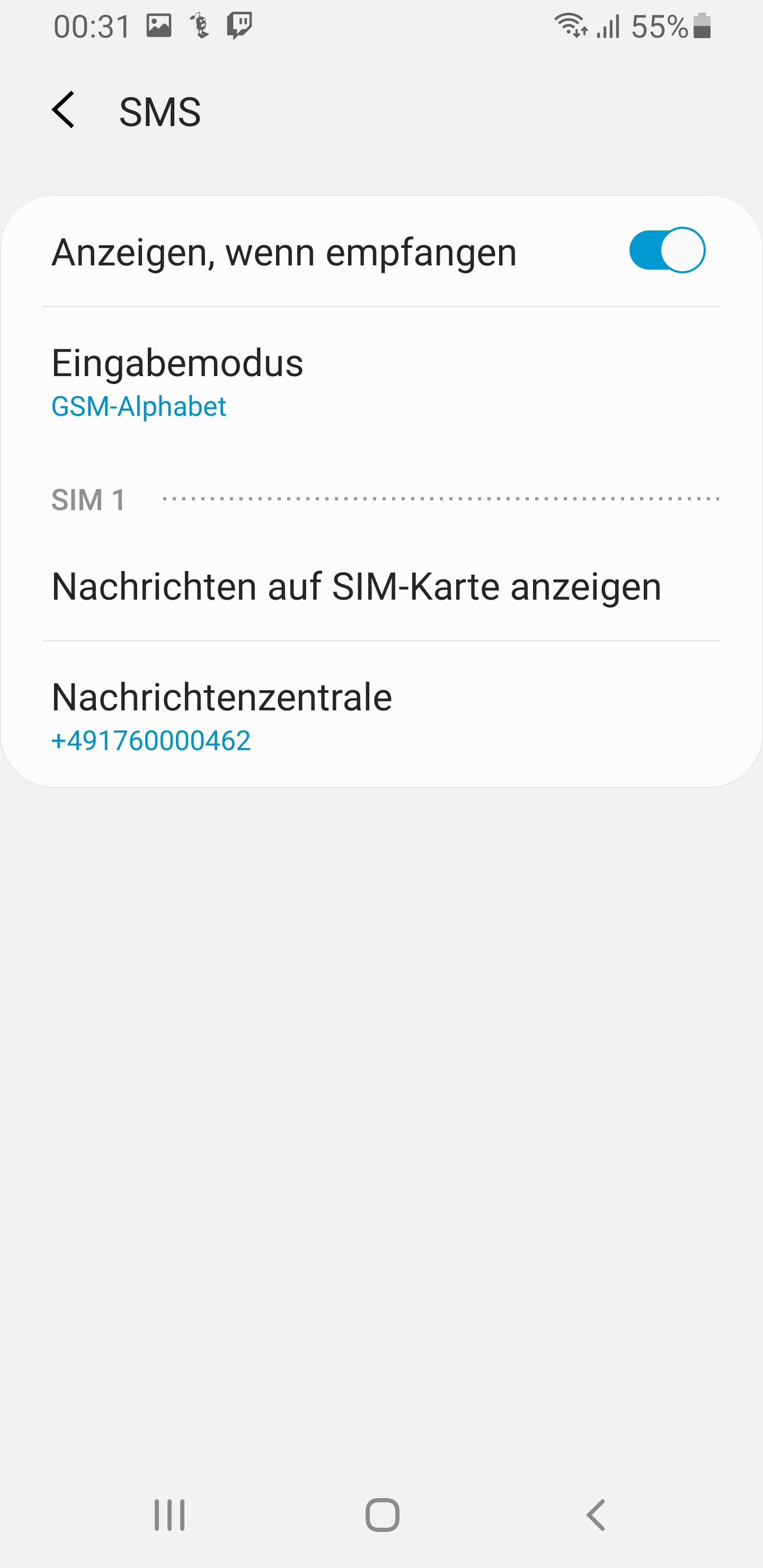 KEINE SMS BEKOMMEN Samsung Community