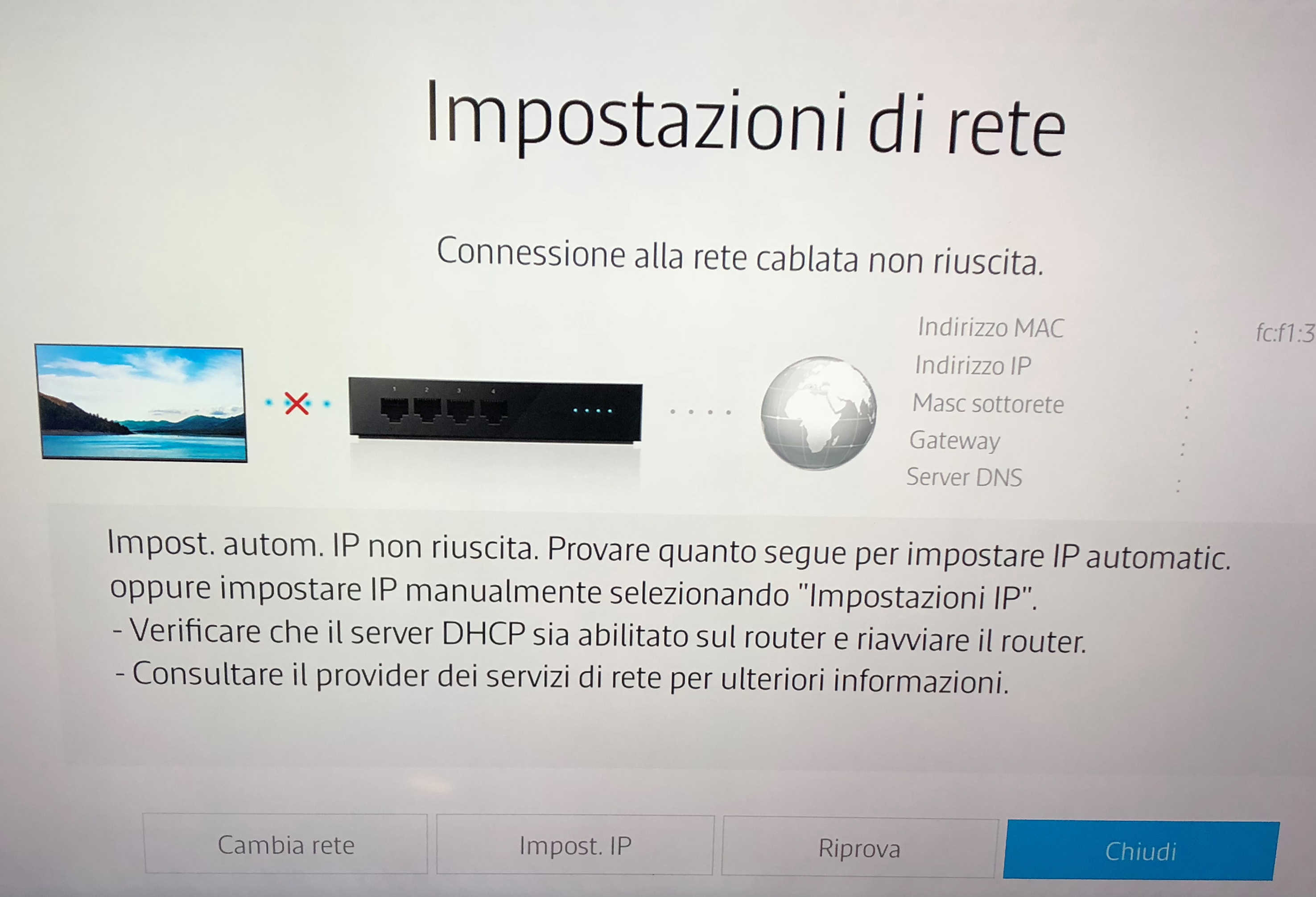 Smart Tv Non Si Connette A Internet