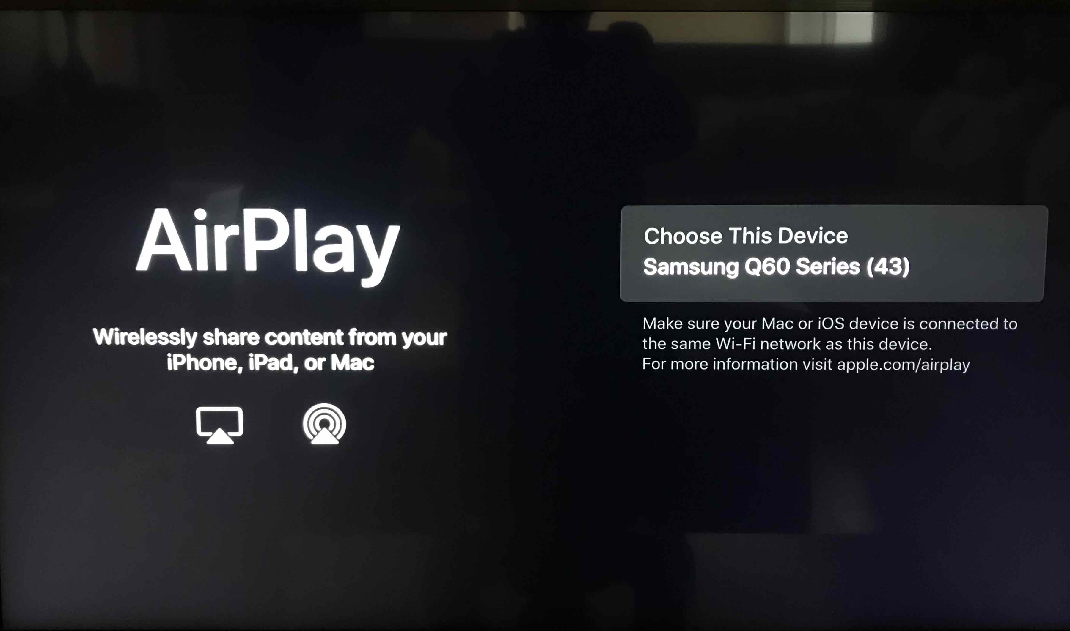 Problem with Airplay through QuickTime to Samsung smart tv - Page 2 -  Samsung Community