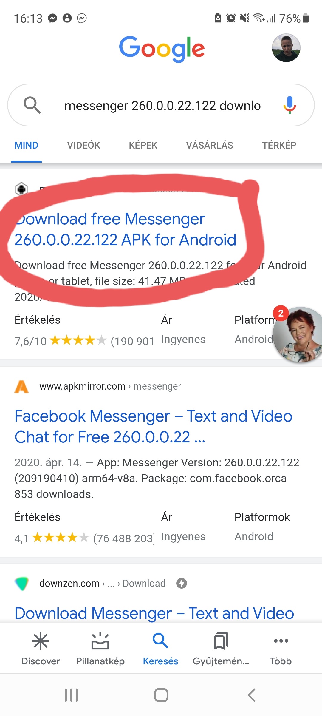 Android 11 - Messenger Chatfejek - Samsung Community