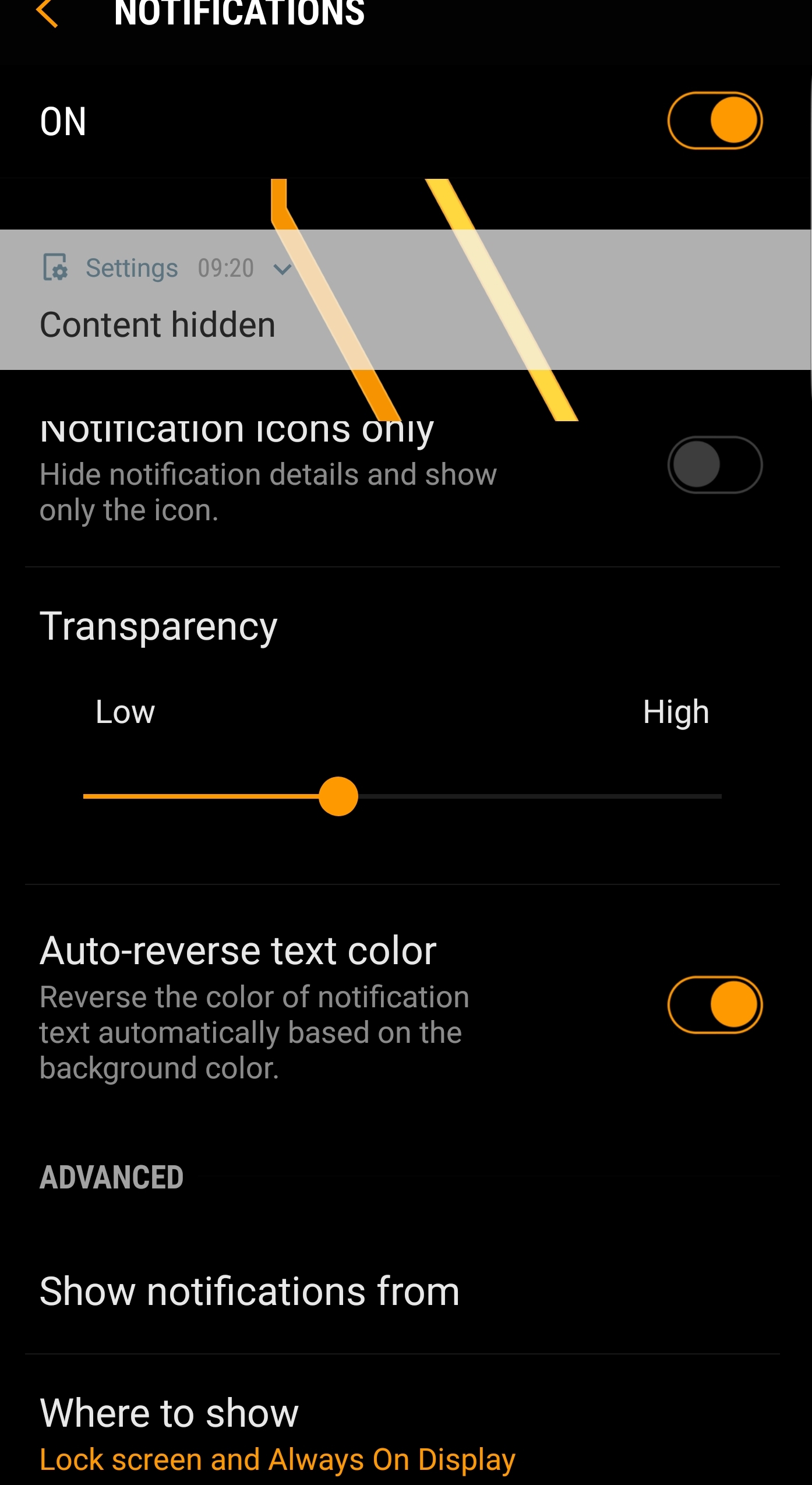 Lock screen notifications - Samsung Community