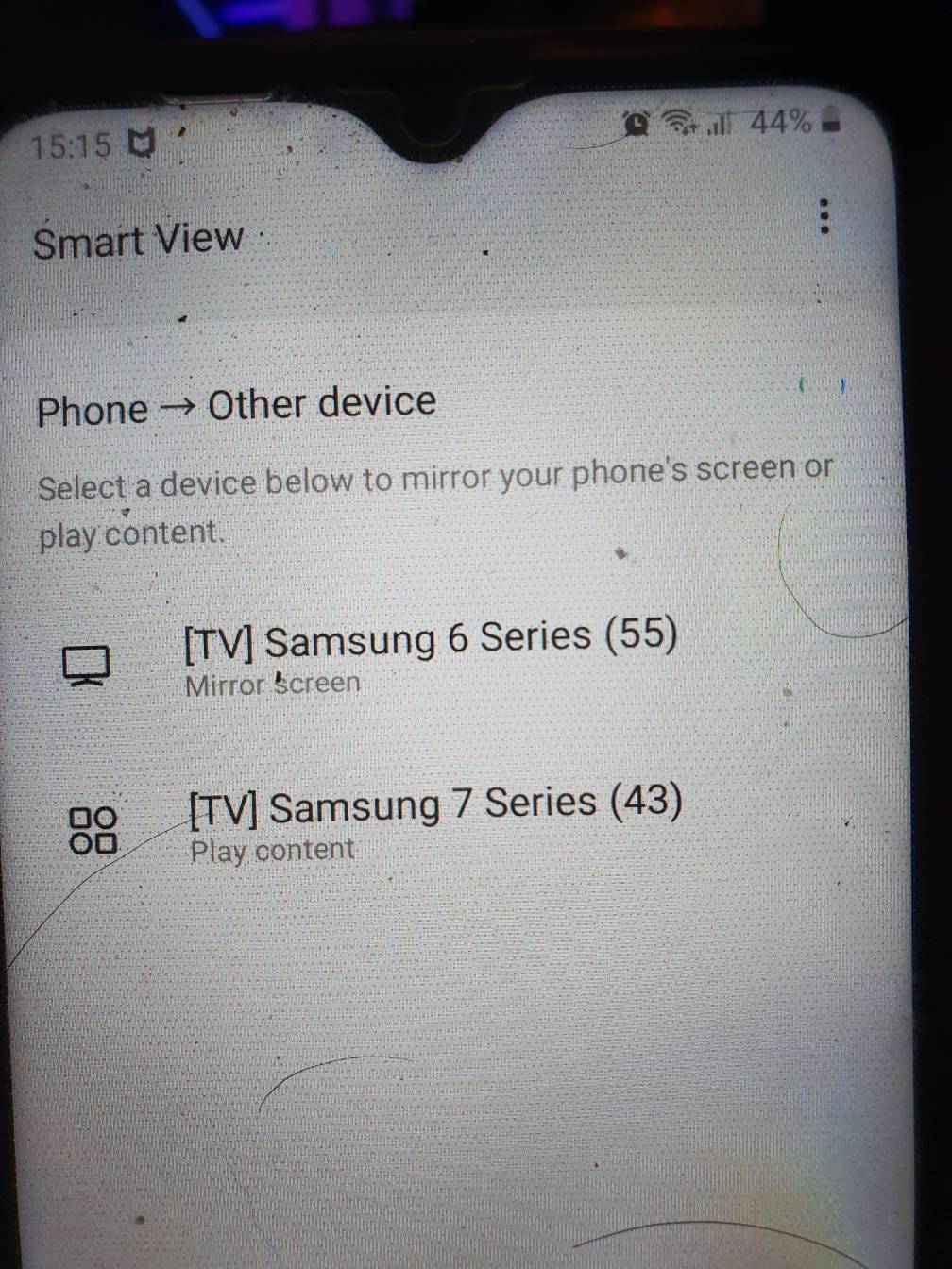 Solved: A10 wont screen mirror - Samsung Community