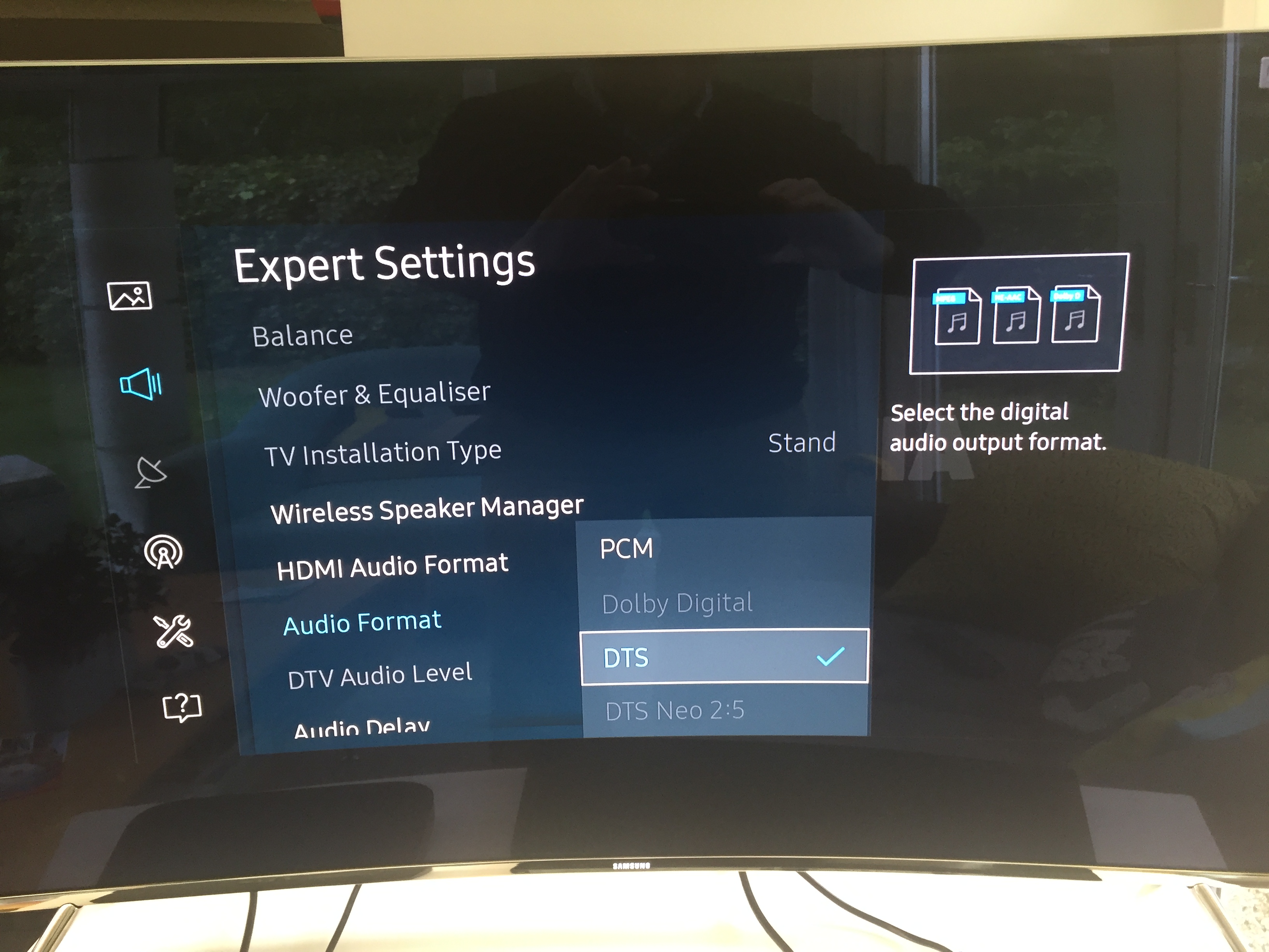 ks9000: automatic switch on devices and no dolby audio problems - Samsung  Community