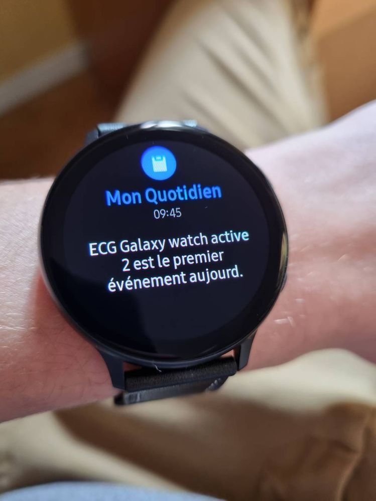 ECG Galaxy watch active 2 - Samsung Community