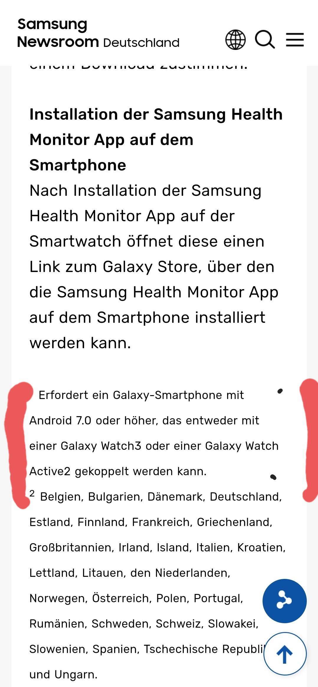 Update gemacht aber kein Health Monitor App da?! - Samsung Community