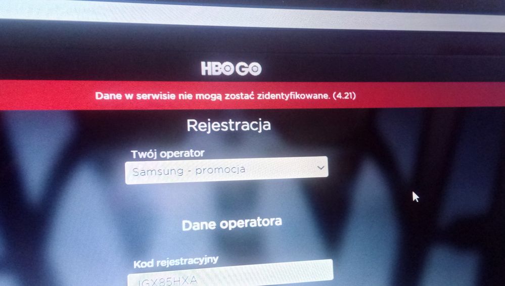 HBO GO na telewizorach Samsung – Strona 3 - Samsung Community