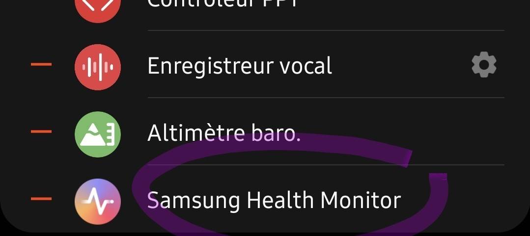 Samsung Health Monitor, Applications et services