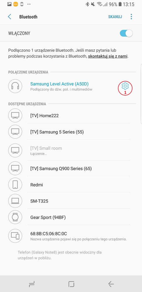 Połączenie Smartfona Z Urządzeniami Bluetooth - Samsung Community