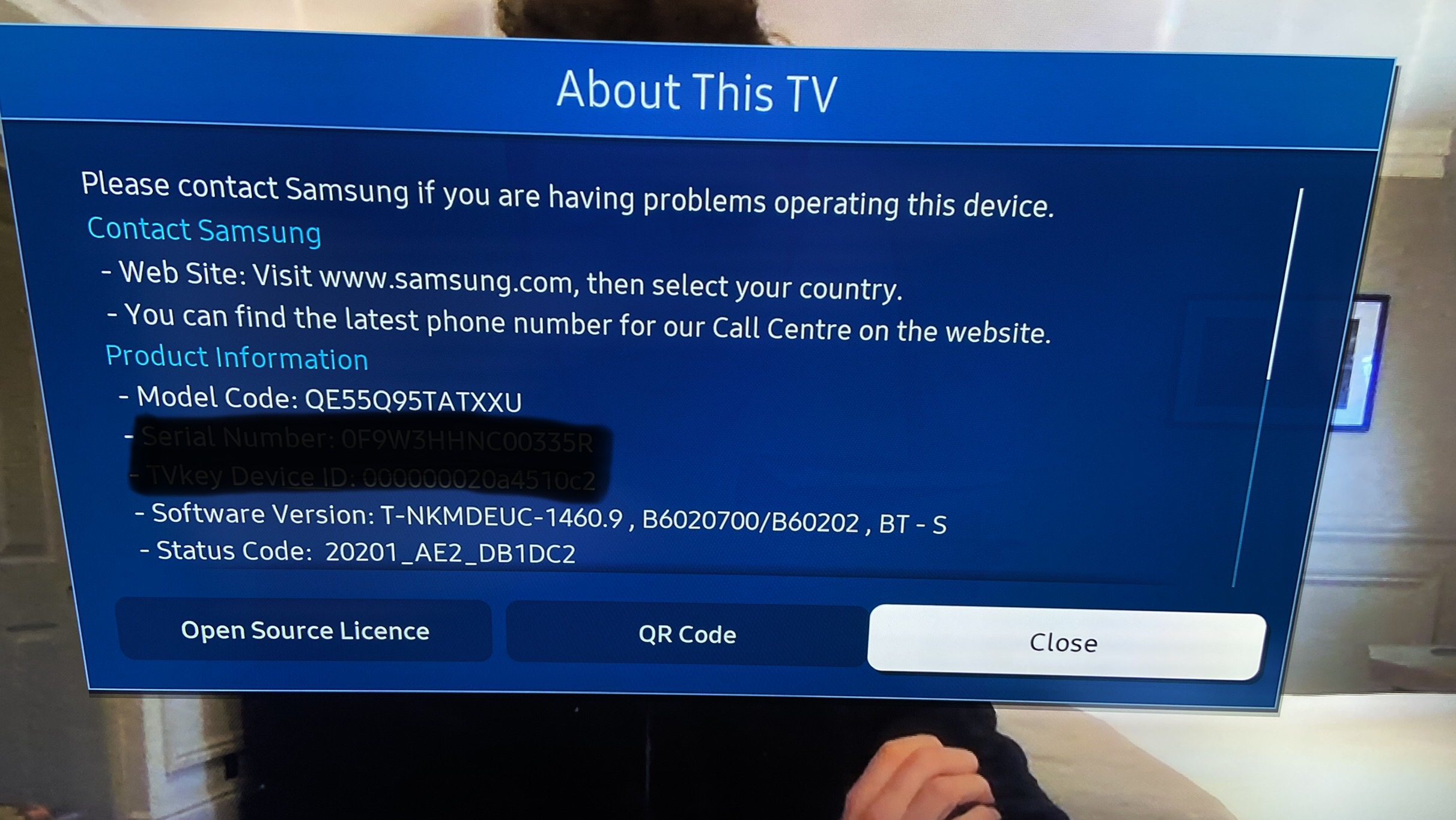 QE55Q95T earc problem with sonos arc Page 2 Samsung Community