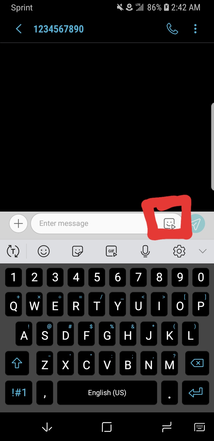Solved: Can't search for GIFs - Samsung Community