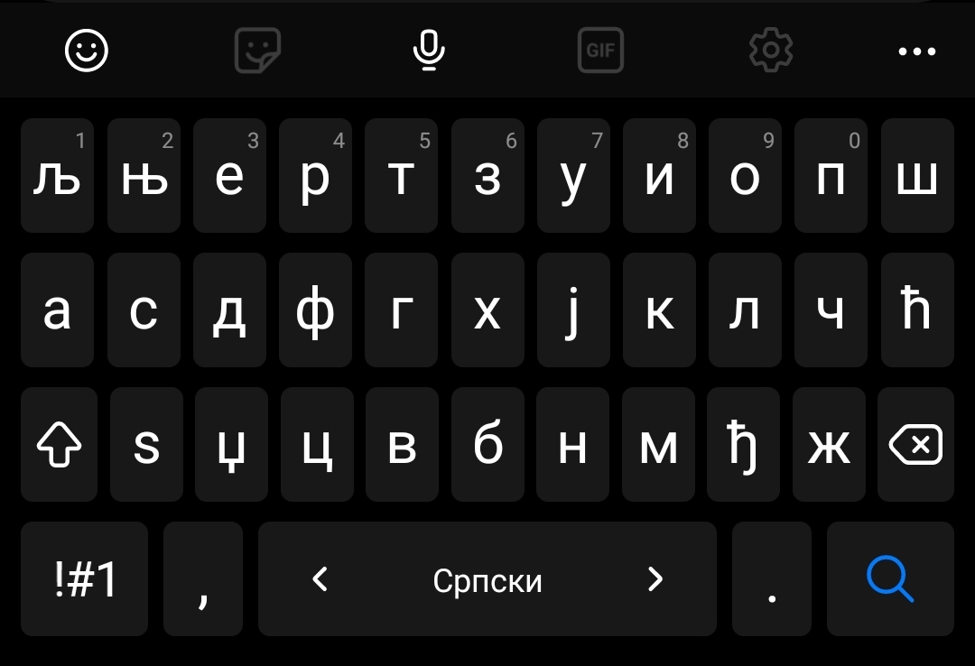 Solved: Cyrillic Serbian Keyboard - Samsung Community