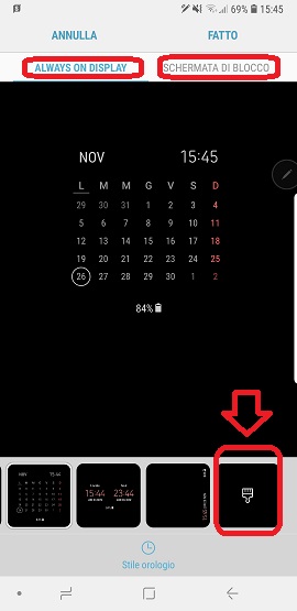 J6+ Come visualizzare orologio e notifiche su schermata di blocco - Samsung  Community