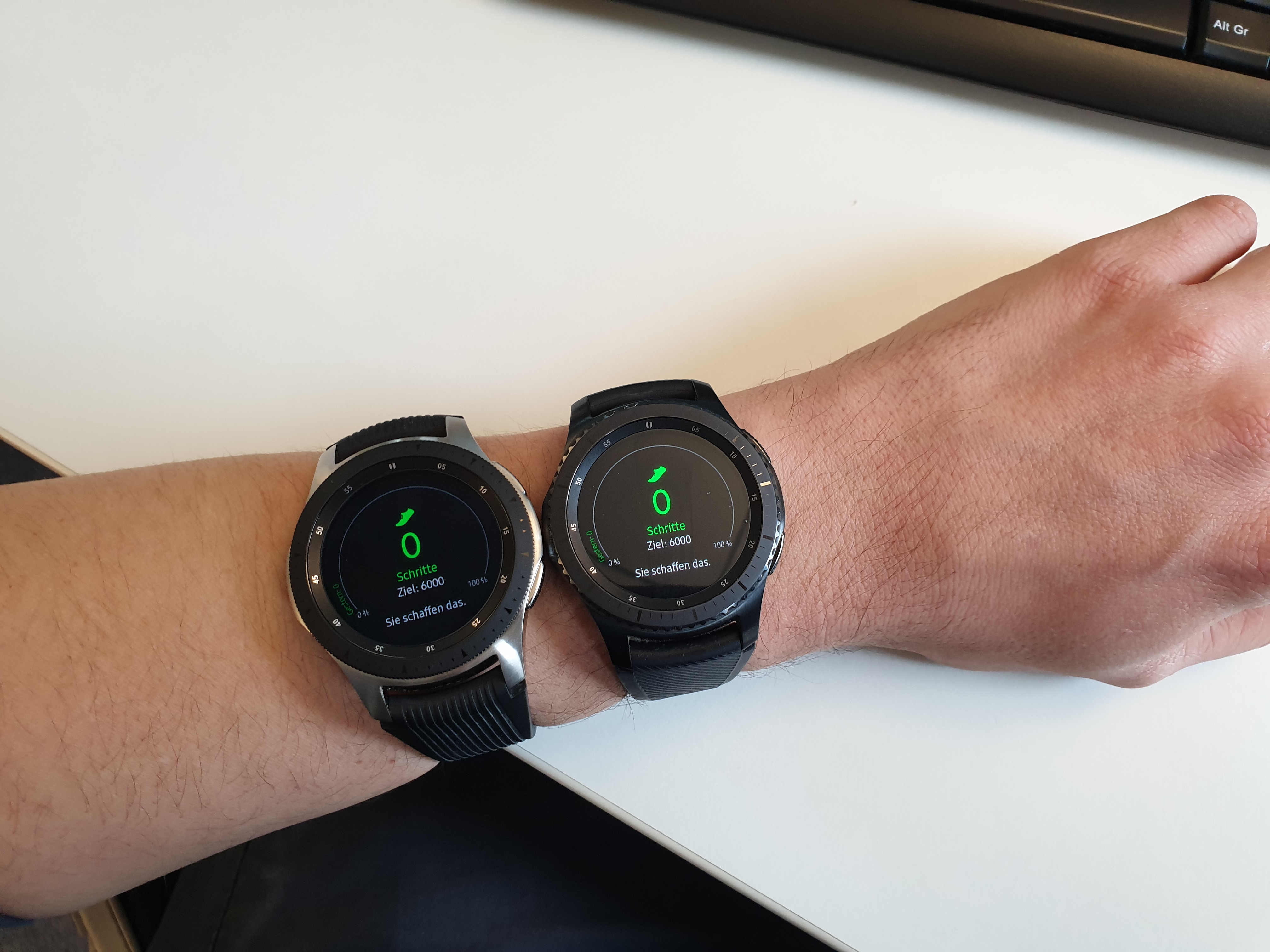 Schrittzähler Galaxy Watch - Samsung Community